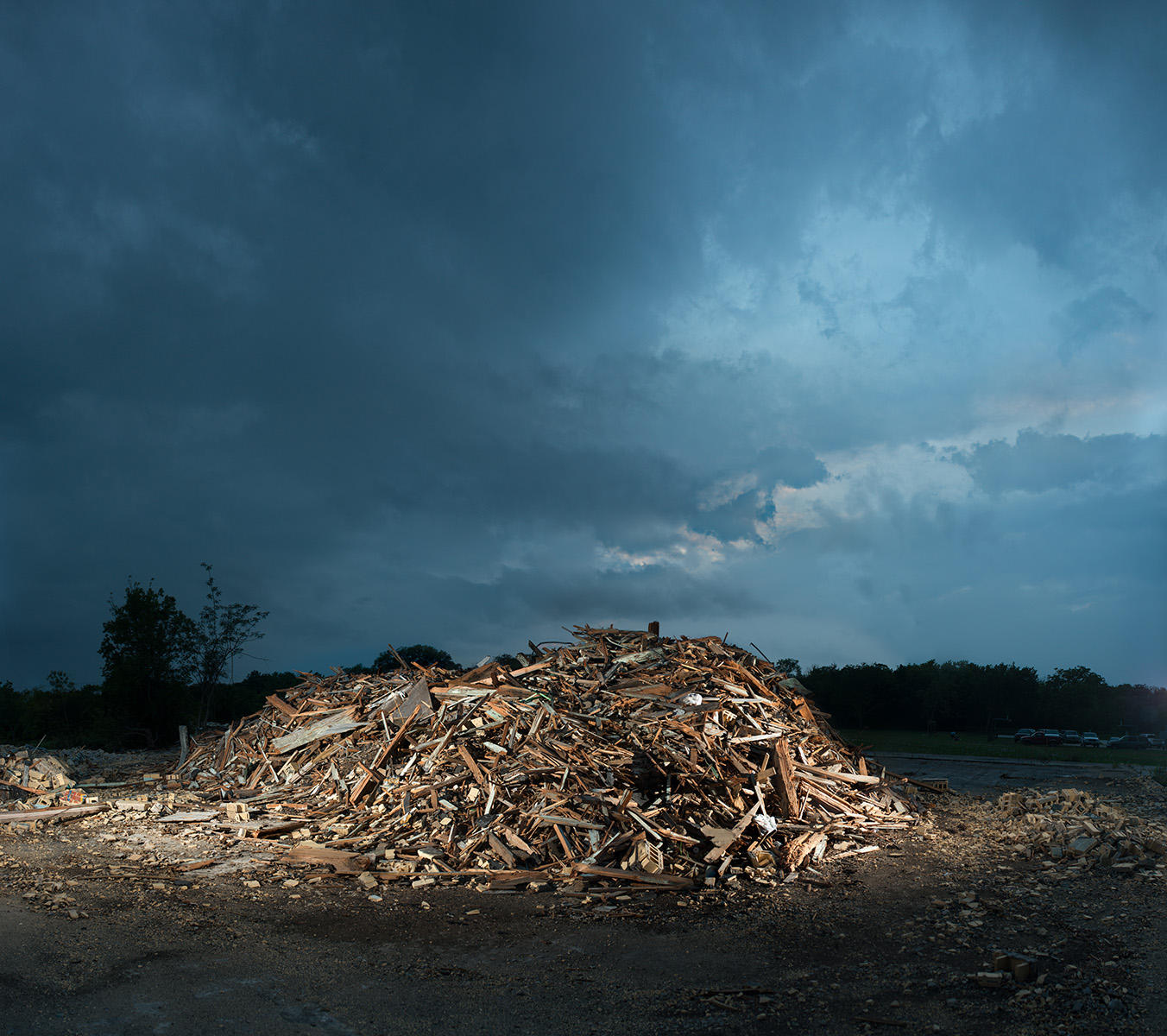 <div class="storycaption">
	<div class="galleryIntroTextArea holder">
		<div class="galleryIntroTextContent">
			<div class="galleryIntroTextContentInside">
				<div class="frishhead">
					REMAINS OF ROSENWALD SCHOOL 
				</div>
				<div class="frishsubhead">
					EAGLE LAKE, TEXAS 
				</div>
				<div class="frishtext">
					The only remaining Rosenwald School gymnasium was demolished days before I arrived in Eagle Lake, Texas to photograph it. During the dark days of Jim Crow, many communities had no schools for children of color. These children would receive their education, if they were lucky, at home or in a church. Philanthropist Julius Rosenwald, part-owner of Sears Roebuck and Company created a charitable foundation in 1917 to help African American communities build schools for their children. Partnering with Booker T. Washington, the Rosenwald Foundation helped build nearly 5,000 schools by 1932. The effect of Rosenwald's approximately $70 million (in todays dollars) investment was transformative. By 1932, Rosenwald Schools educated more than 35 percent of all African American children in the South. Fewer than 60 of the buildings remain in 2019. 
				</div>
				<div class="frishdate">
					PHOTOGRAPHED: 2018 
				</div>
			</div>
		</div>
	</div>
</div> : IMAGES : Ghosts of Segregation